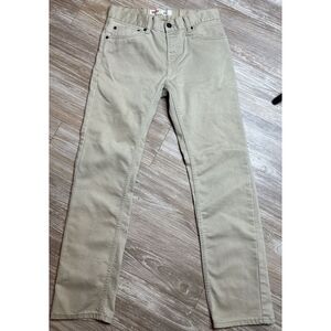 Levis Size 20reg Boys Youth Jeans 511 Slim Performance Mid Rise Beige‎ Denim